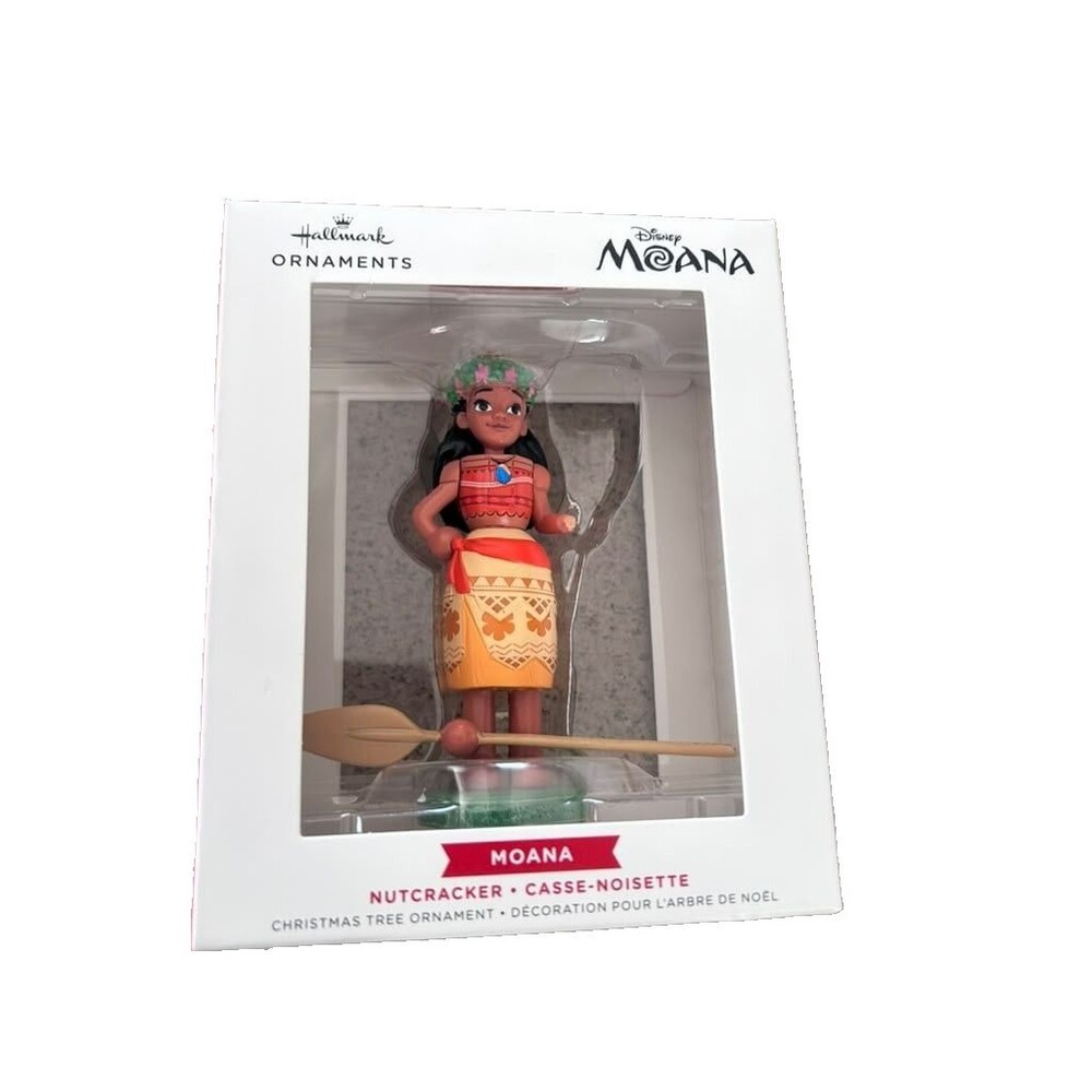 Hallmark Disney Moana Nutcracker Christmas Tree Ornament New